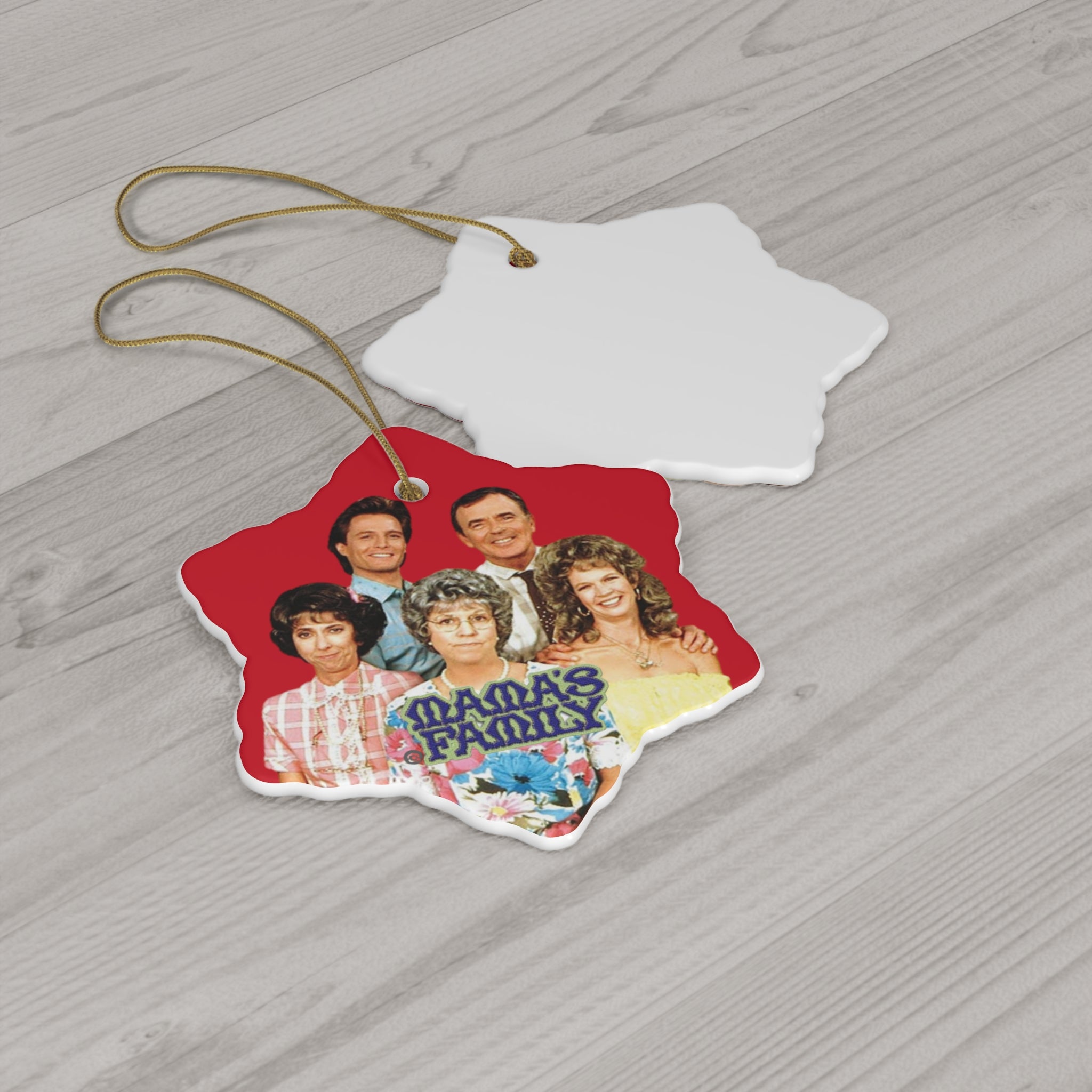 Mama's Family 80's TV Show- Ceramic Ornament, 4 Shapes - Creations by Chris and Carlos